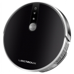 Liectroux C30B Hybrid Robot Vacuum Cleaner, Smart Dynamic Navigation, Super Suction 6000Pa, Great for cleaning your dog or cat's fur. Sweep and Scrub, Wi-Fi, Super Thin, Silent, Auto-recharge,Work with Alexa & Google Assistant